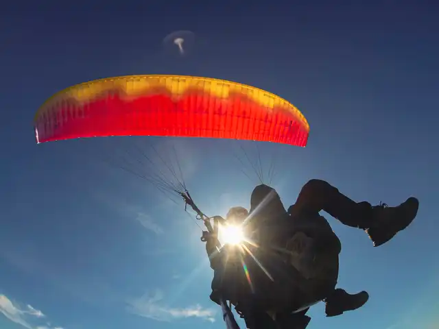 Tandem-Paragliding in Blomberg